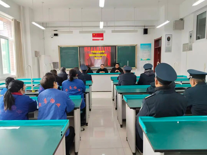 经开动态｜华尊物业多措并举筑牢校园服务防线